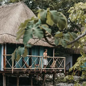 Zamna Eco-lodge , Tulum Mexique